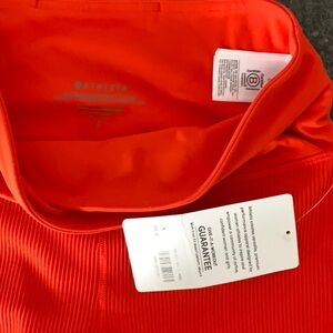 Bright Orange High-Waisted Leggings